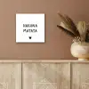 Hakuna matata - Spreuken - Quotes aluminium wit klein -sfeer4