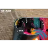 Kleurvlakken - Vormen - Kleurrijk - Abstract Placemat vinyl groot -closeup