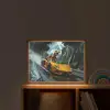 T-Rex - Auto - Regenwoud Light Box met batterij (Wandlamp kind) middel -sfeer1_kind