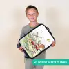 dieren op een boederij Kinderkoffer - Zwart klein -sfeer4_NL