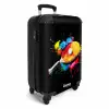 Tafeltennis met felle kleuren NBS - Handbagage koffer - Unisex middel -productfoto_3d