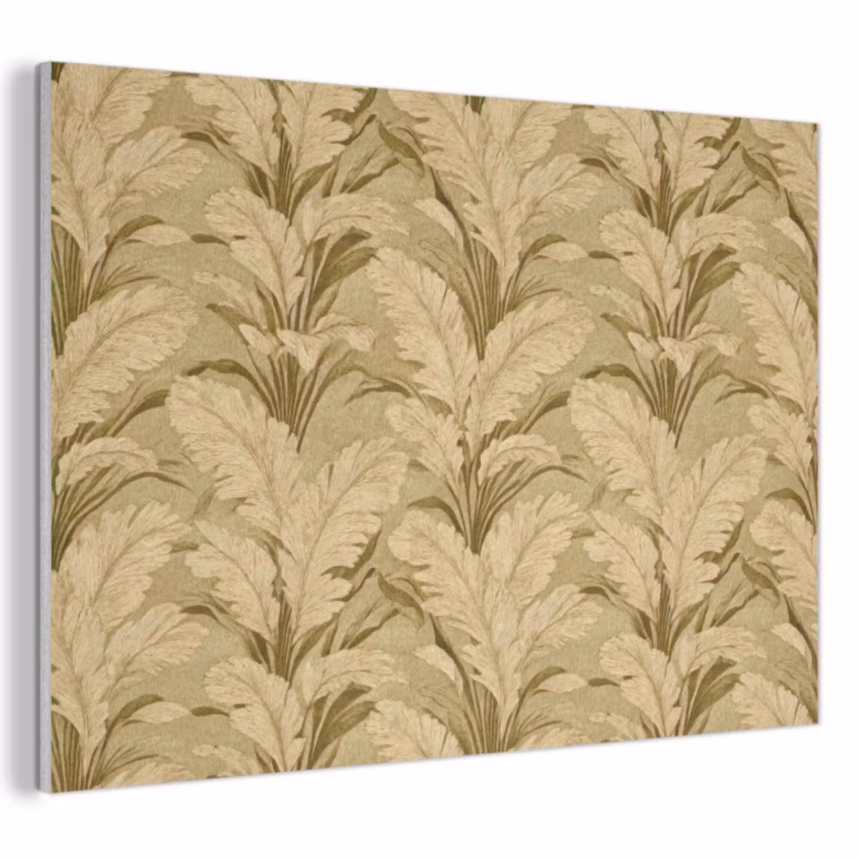 Palmbladeren - Klassiek - Groen PET vilt klein 837 -3d