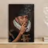Willem van Oranje - Adriaen Thomasz - Sigaretten - Rook canvas 2cm klein -sfeer1