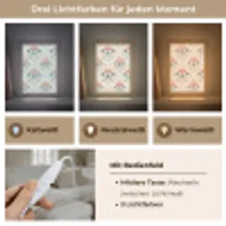 Lotus - Bloemen - Roze Light Box met kabel (Tafellamp) klein 925 -USP_lichtkleurDE