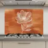 Bloem - Minimalistisch - Wit keuken achterwand spatscherm klein -3d_website
