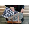 Abstract - Modern - Blauw laptophoes neopreen klein 279 -tas