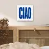 Ciao - Blauw - Stippen aluminium wit klein -sfeer3