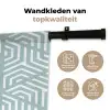 Design - Geometrie - Patroon - Driehoek Wandkleed katoen middel 269 -sfeer2