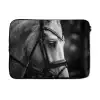 Paard - Schimmel - Portret laptophoes neopreen klein -3d