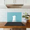 Ijsbeer - Lichtblauw - Minimalistisch keuken achterwand spatscherm klein -sfeer2