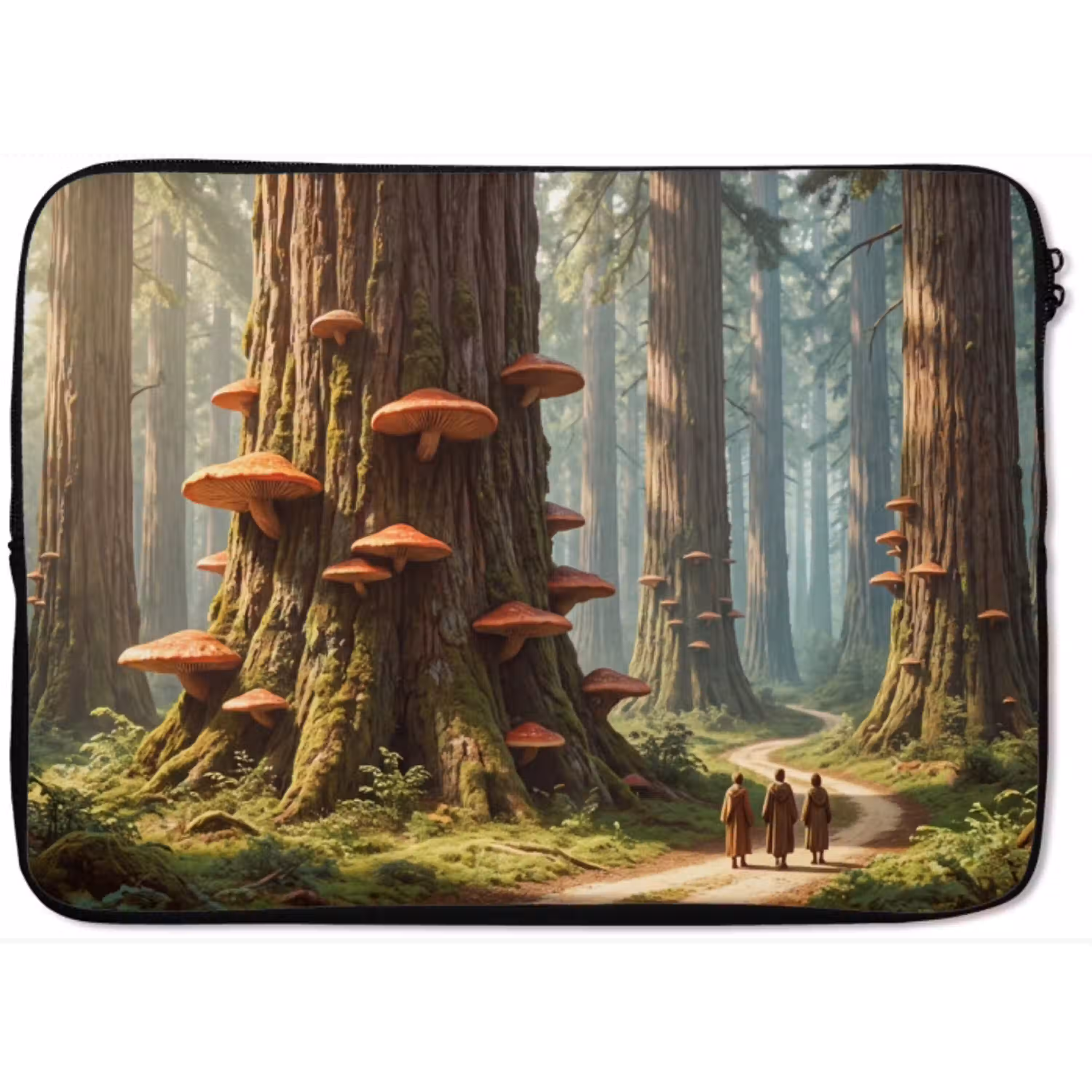 Bos - Bomen - Natuur laptophoes neopreen klein -zkaufland3dotto