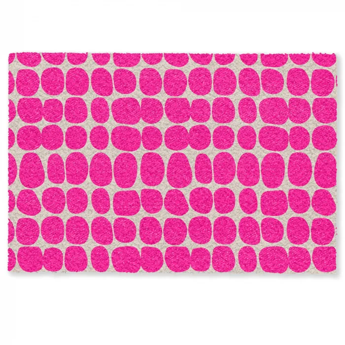 Stippen - Patroon - Roze Deurmat klein 898 -zkaufland3d
