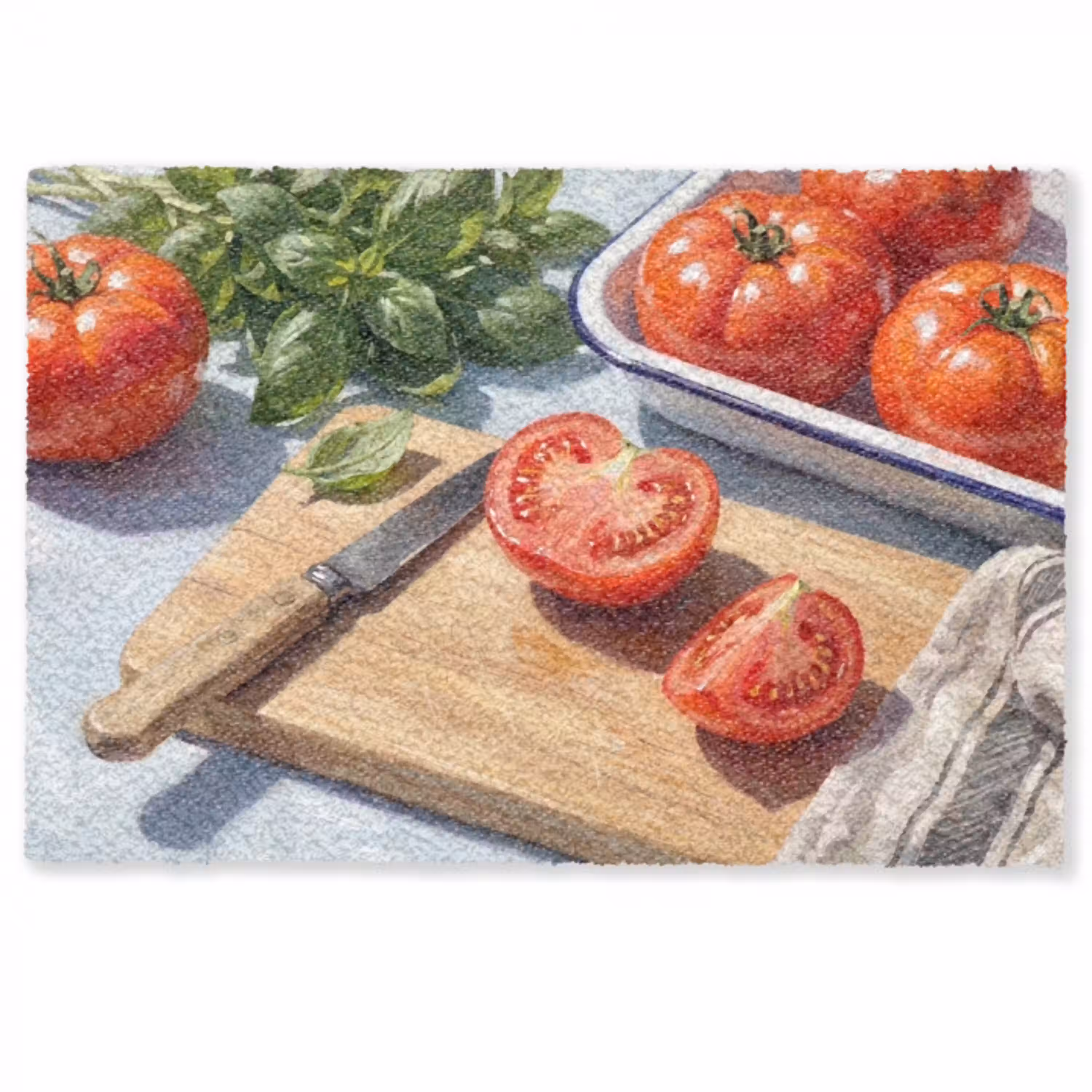 Eten - Keuken - Ingrediënten - Stillleven - Rood Deurmat klein -zkaufland3d