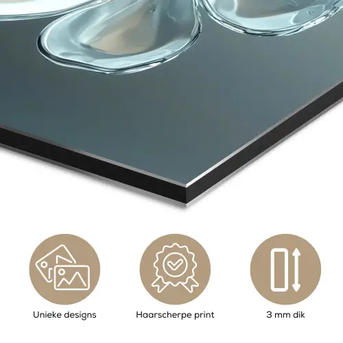 Kristal - Bloemen - Grijs aluminium wit klein -closeup_NL