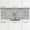 Design - Ornament - Vintage - Retro keuken achterwand 2 middel 871 -3d