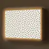 Valentijn - Liefde - Zwart - Wit Light Box met batterij (Wandlamp) middel 907 -z3d_website