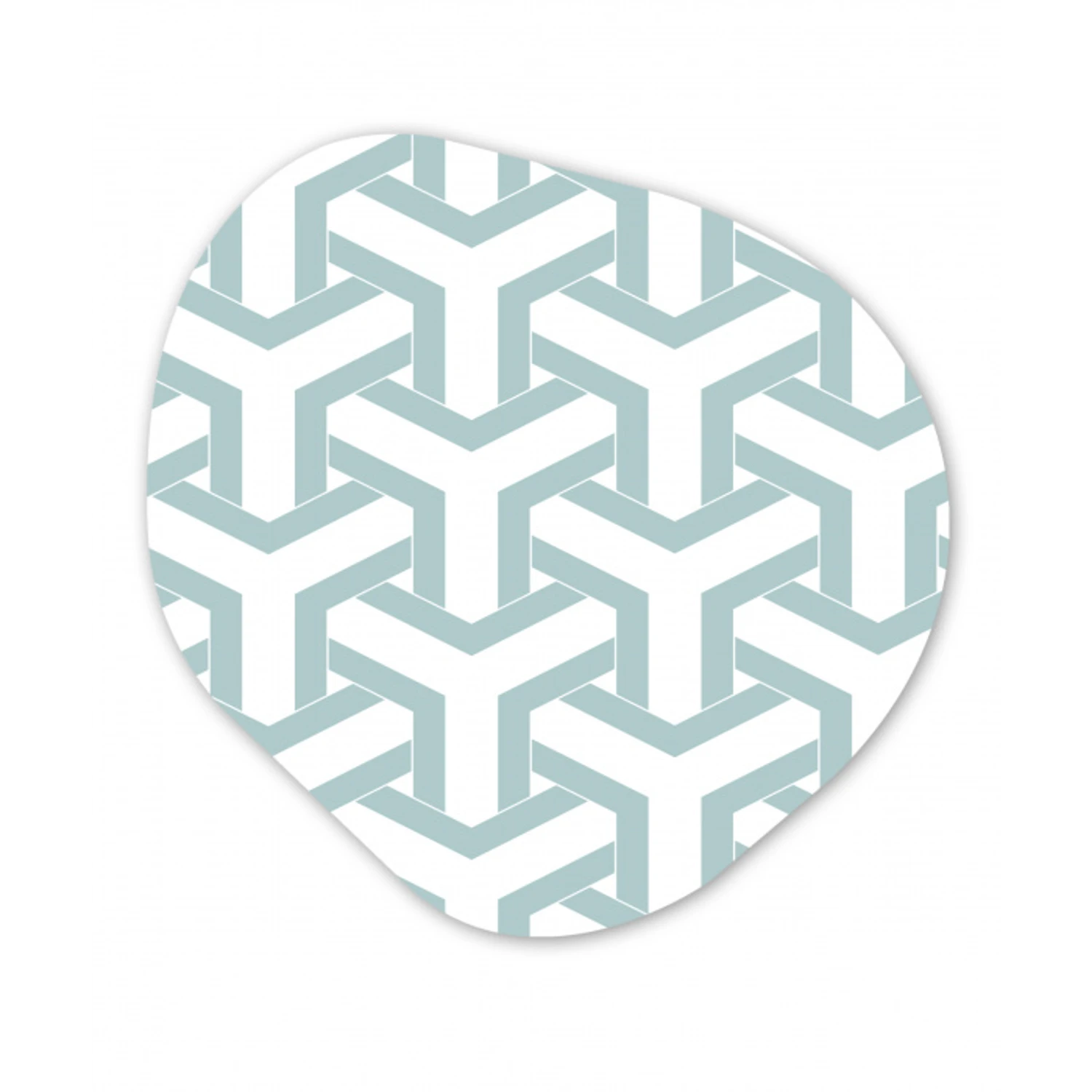 Design - Lijn - Patroon Wandcirkel Organisch Forex 3mm klein 629 -3d