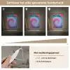 Spiraal - Roze - Blauw Light Box met kabel (Kinderlampje) klein -USP_dimbaarNL