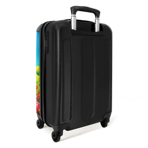 Pukkie Panda Koffer - NBS - Handbagage middel -achterkant