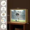 Jongen - Voetbal - Stadion - Zonlicht Light Box met batterij (Wandlamp kind) middel -USP_websiteoverzichtNL