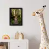 Jungle - Natuur - Trap - Bomen fotolijst zwart zonder passe partout klein -usfeer4_kinderkamer