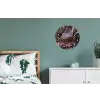 Marmer - Goud - Roze Wandcirkel aluminium klein -slaapkamer