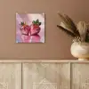 Disco - Fruit - Glitter - Strawberry plexiglas 5mm klein -sfeer5