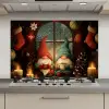 Gnooms - Kerst - Raam - Kleurrijk keuken achterwand spatscherm klein -3d_website