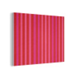 Verticaal - Strepen - Roze PET vilt klein 837 -3d
