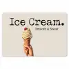 Ice cream - Softijs - Kleurrijk - Kers Placemat vinyl groot -zzsfeer1_Kitchenyeah-website