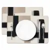 Zwart - Abstract - Japandi Placemat vinyl groot -zzsfeer2_Kitchenyeah-website