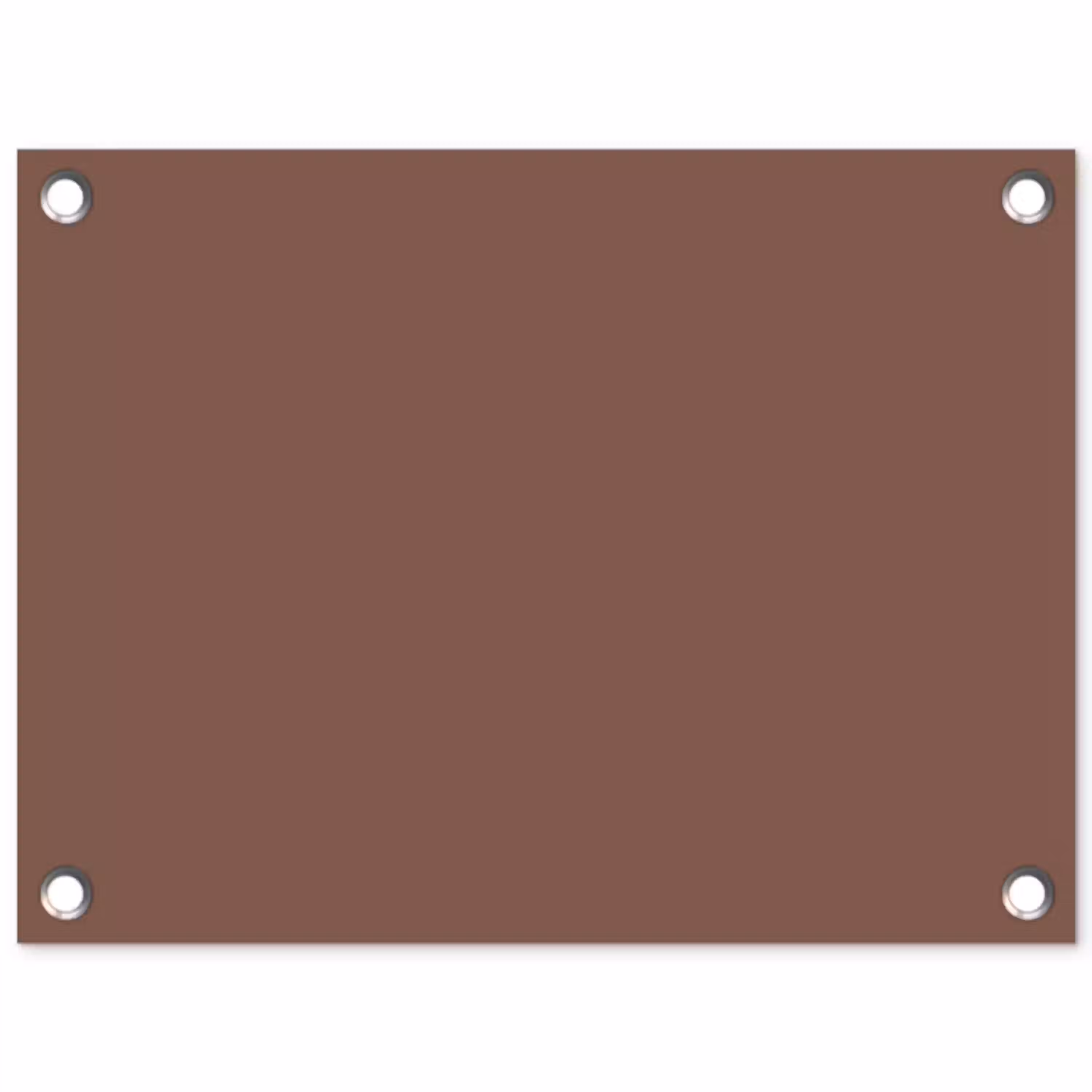 Muted - Chestnut - Bruin tuinposter los doek klein 239 -3d