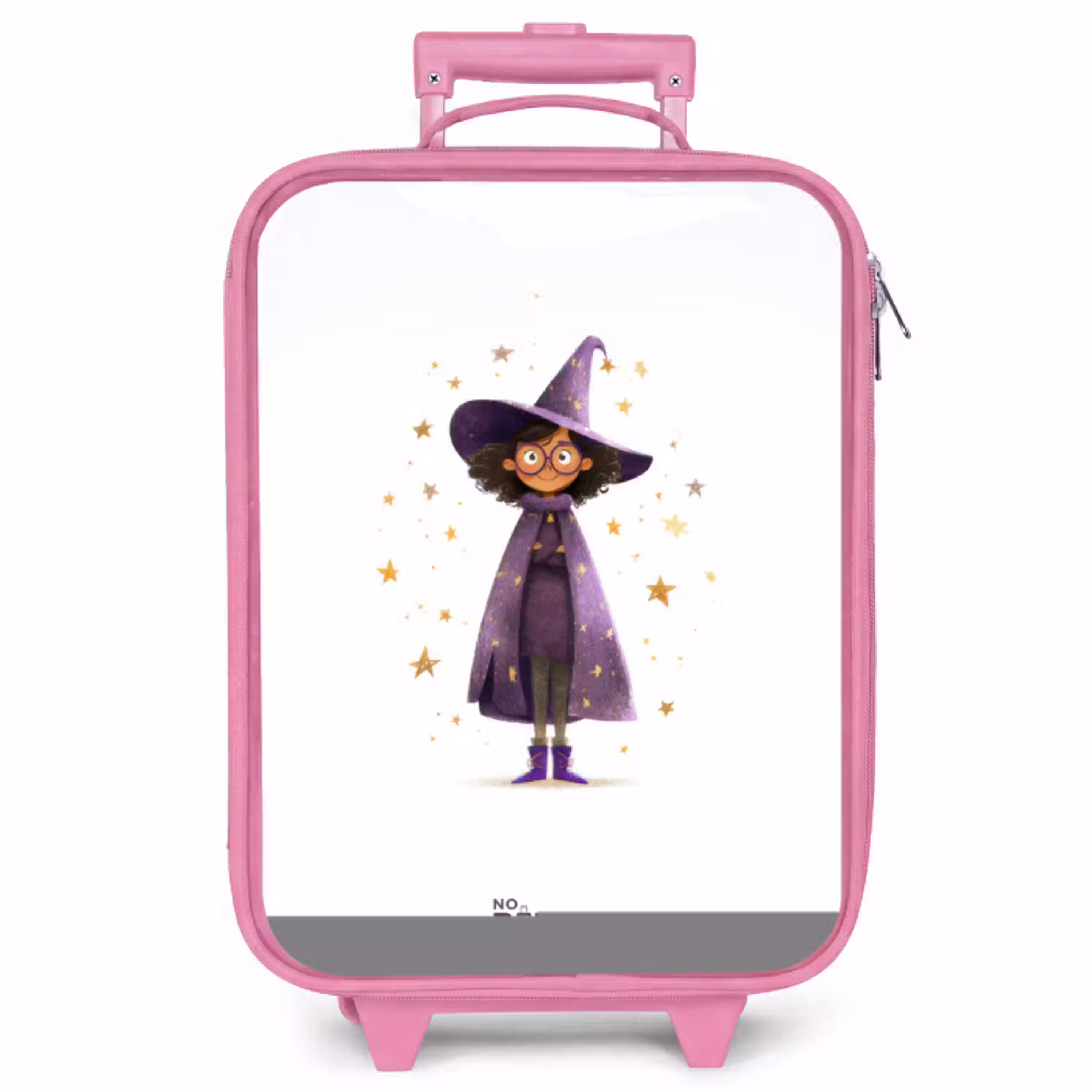 De paarse tovenaarsmantel Kinderkoffer - Roze klein -zzz_website3d
