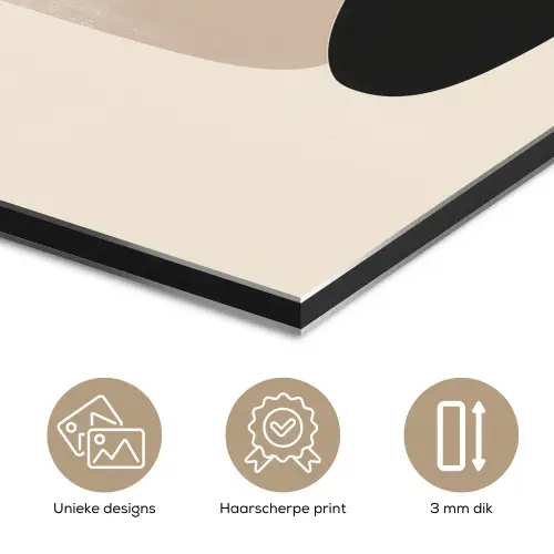 Plant - Beige - Japandi aluminium wit klein -closeup_NL