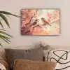 Vogels - Romantic - Bloesemtak canvas 2cm klein -sfeer1