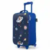 Planeten in de hemel Kinderkoffer - Blauw klein -productfoto_schuin