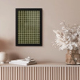 Ritmisch - Effect - Groen fotolijst zwart zonder passe partout klein 224 -sfeer5