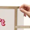 Tekst - Boodschap - Roze Light Box met batterij (Wandlamp) middel -USP_websiteprintNL