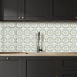 Klassiek - Pastel - Bloemaccent keuken achterwand 2 middel 871 -sfeer1