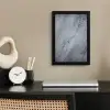 Beton - Grijs - Scheur fotolijst zwart zonder passe partout klein -sfeer1