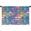 Gloed - Kleuren - Muur - Glans Wandkleed katoen klein 269 -zz3d