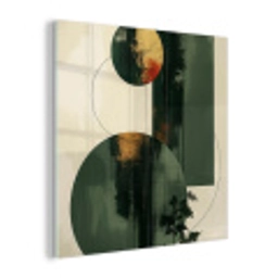 Kunst - Cirkels - Modern - Abstract plexiglas 5mm klein -z3d