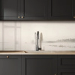 Boom - Mist - Sneeuw - Winter - Minimalistisch keuken achterwand 2 middel -sfeer1