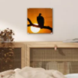 Gier - Tak - Zon - Oranje plexiglas 5mm klein -sfeer4