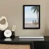 Palmbomen - Pad - Horizon fotolijst zwart zonder passe partout klein -sfeer1