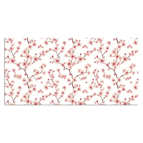 Kersenbloesem - Takken - Roze Muismat XXL klein 681 -3d_leeg