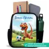 Voetbal - Dino - Sport Rugzak - Zwart middel -inhoud_NL