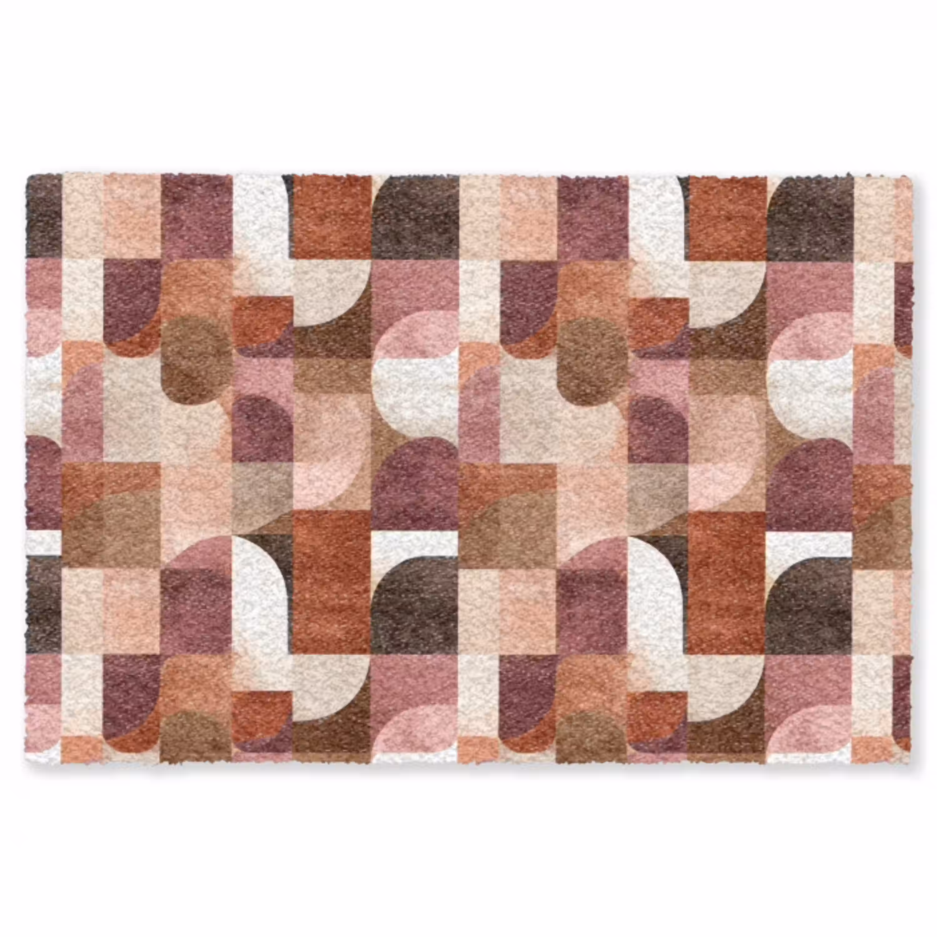 Geometrie - Modern - Retro Vloerkleed Rechthoek klein 1091 -3d