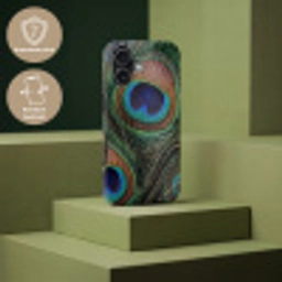 Pauwenveren - Klassiek - Groen Toughcase MagSafe Apple iPhone 17 klein -USP_PrintM_NL
