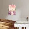 Lavendelveld - Huis - Paars KitchenYeah - Keuken - Canvas klein -sfeer3